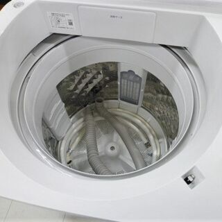 美品 2020年製 8.0kg 全自動洗濯機 パナソニック 泡洗浄 ホワイト NA-