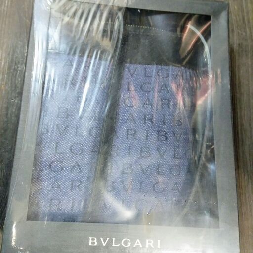 BVLGARI21528 デニムポシェット　未使用未開封