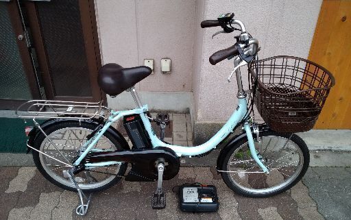 [BRIDGESTONE]ASSISTA UNI 20吋 電動アシスト自転車 アルミ/12.3Ahバッテリー+充電器