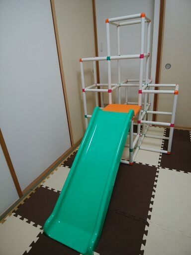 手渡しのみ【美品・使用頻度低】白いわんぱくジム