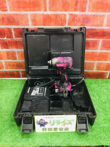 HiKOKI WH18DDL2 インパクトドライバー【リライズ野田愛宕店】【店頭取引限定】【中古】【管理番号：ITCTFH3E888N】