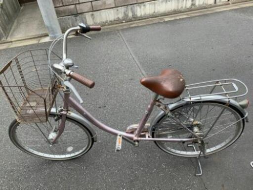 24インチ自転車　オートライト