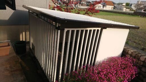 犬小屋(スチール製:小型～大型犬用):更に値下げ