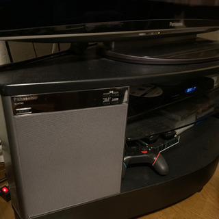 プラズマテレビとシアターラック