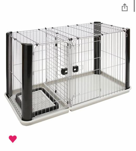 取引中　犬　ゲージ　ほとんど新品　中型犬サイズの大きめ