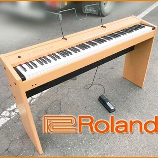 美品★ Roland / F-90 電子ピアノ◆スリム 88鍵盤 タッチレスポンス■キーボード 楽器 10音色 ローランド 楽器 デジタル