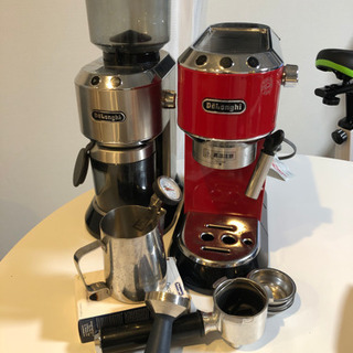 デロンギエスプレッソカプチーノメーカー、グラインダーセット ziani.co.uk