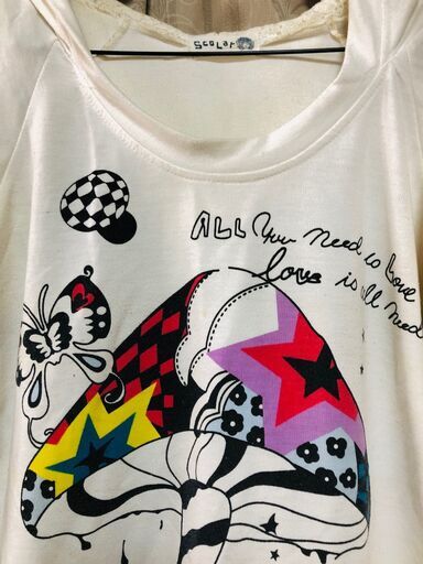 Scolar スカラー チュニックパーカーワンピースきのこキノコone Piece どんぐりんこ 函館のワンピース の中古 古着あげます 譲ります ジモティーで不用品の処分