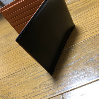 <超良品>外ブラック、中ブラウンのほぼ新品財布！<プレリー><日本製>
