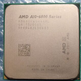 AMD A10 6800k 4.1GHz FM2 ジャンク扱い