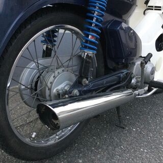 スーパーカブ50カスタム75ボアアップ