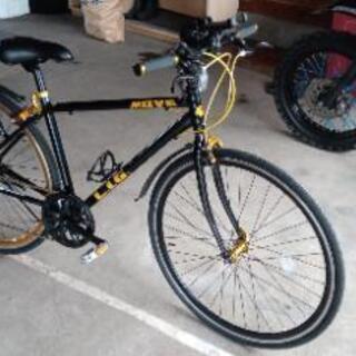 クロスバイク 700C シマノ製7段変速 サムシフター 前輪クイックリリース 前後キャリパーブレーキ LIG MOVE
 