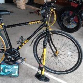 クロスバイク 700C シマノ製7段変速 サムシフター 前輪クイックリリース 前後キャリパーブレーキ LIG MOVE
 