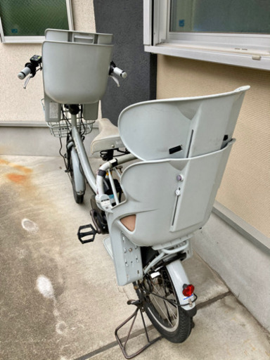 中古　電動アシスト自転車　チャイルドシート有