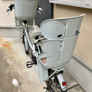 中古　電動アシスト自転車　チャイルドシート有