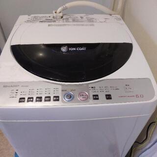 SHARP　洗濯機　６キロ