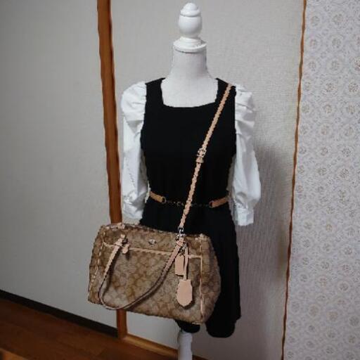 COACH コーチ 2way トートバッグ ショルダーバッグ