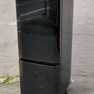 ③【6ヶ月保証付・税込み】19年製 美品 三菱 146L 2ドア冷蔵庫 MR-P15D【PayPay使えます】