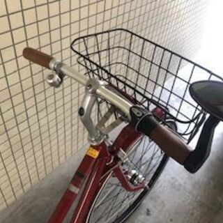 《ご予約》26インチ自転車 6段変速 オートライト ブリヂストン MARK ROSA 鍵1本