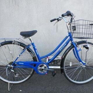 札幌市内配達無料！中古27インチ紺色！