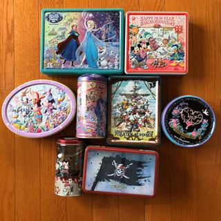 【ネット決済】ディズニーリゾートお菓子缶8個