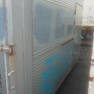 香取市山之辺】【3t車でも配送可】【横スライド扉付き】アルミコンテナ