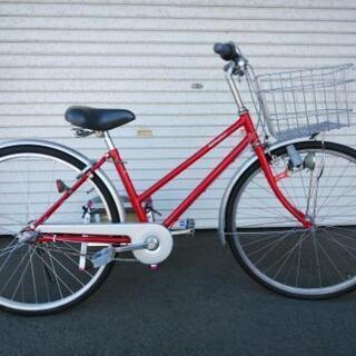 決まりました！札幌市内配達無料！中古26インチ レッド！