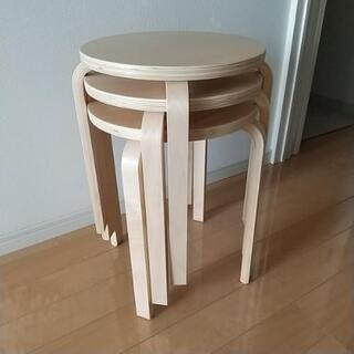 IKEA丸椅子