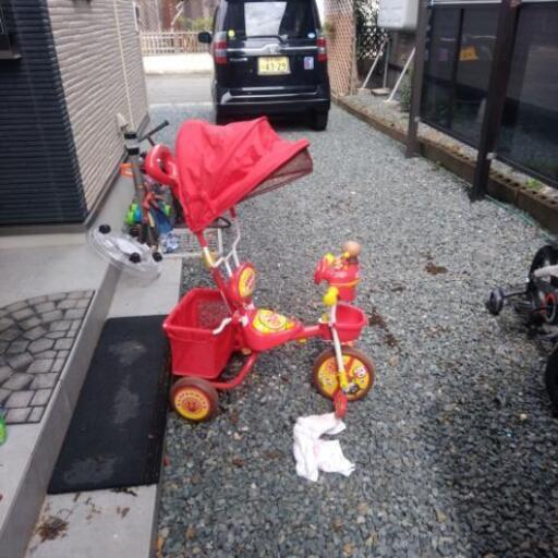 Amazon.co.jp: それいけ!アンパンマン 折りたたみ三輪車