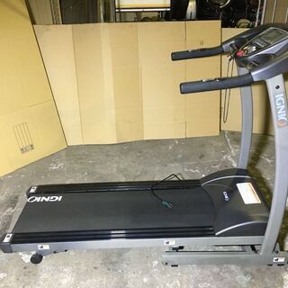 ジャパーナ　IGNIO　ルームランナー　電動　100Ｖ　作動OK　マット付　筋トレ　ダイエットに　取り扱い説明書、シリコンオイル付