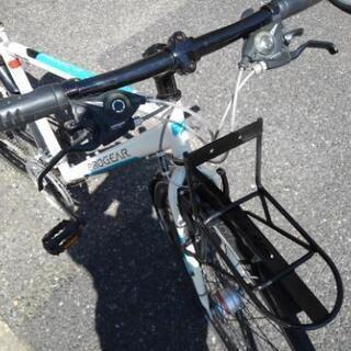 自転車 中古自転車1442 クロスバイク 700×28C 7段ギヤ LEDオート
