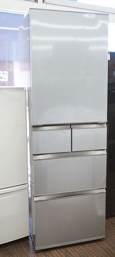 札幌　アクア/AQUA 大型冷凍冷蔵庫 5ドア冷蔵庫  AQR-SD42D(S) 2016年製  415L