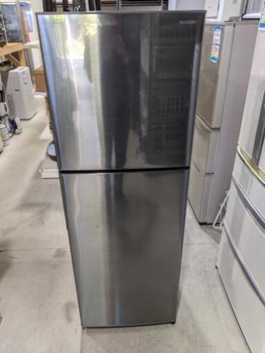 SHARP　225L 2ドア冷凍冷蔵庫 SJ-D23E-S 2020年製
