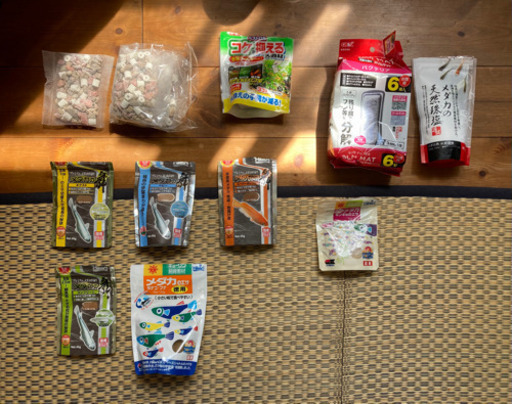 メダカ飼育セットいろいろ
