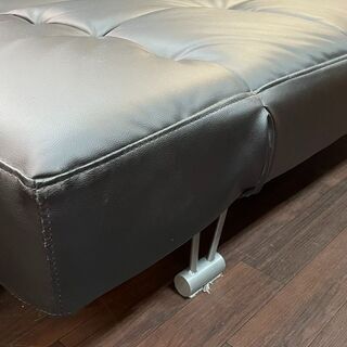 ソファー ベット ☆ 二人掛け ☆ シミ有 合皮生地