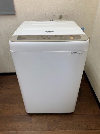 パナソニック  洗濯機　2017年　6キロ