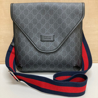 【ネット決済・配送可】GUCCI グッチ　GGスプリーム　メッセ...