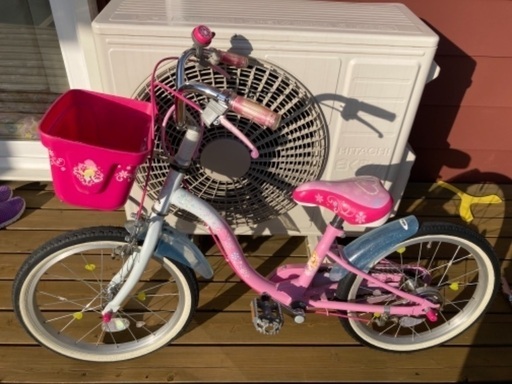 ディズニープリンセス　幼児用自転車