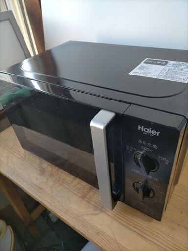 Haier電子レンジ　 品番　JM-17F-60　　2017年製