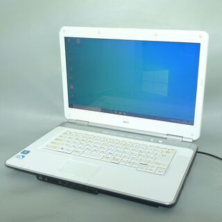 送料無料 HDD320GB 1台限定 ノートパソコン 中古良品 15.6型 NEC 