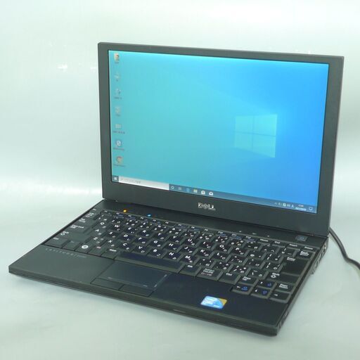 送料無料 軽量モバイル ノートパソコン 中古動作良品 12.1型 DELL E4200 Core2Duo 3GB SSD-64GB Windows10 LibreOffice 初心者向け