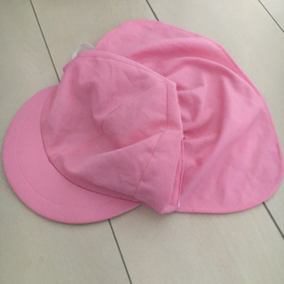【ネット決済】幼稚園　カラー帽子　ピンク