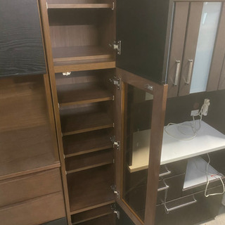 格安配送可能!!激安高級家具 モリタインテリア キッチンボード ユニック レンジ146 参考価格200,800円 