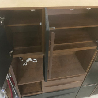 格安配送可能!!激安高級家具 モリタインテリア キッチンボード ユニック レンジ146 参考価格200,800円 