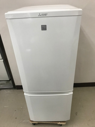 取引場所　南観音　a 2104-071 三菱　ノンフロン　冷凍冷蔵庫　ホワイト　MR-P15ED-KW 2019年製
