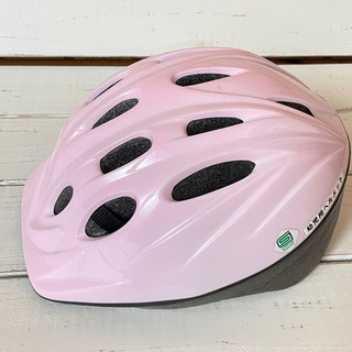 幼児用 子供用 ヘルメット Ｍサイズ 54～57cm　ピンク