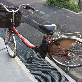 地域限定送料無料 パナソニック ビビ DX 新基準 子供乗せ 16AH 2020年