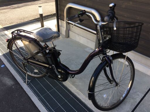 地域限定　ヤマハ　パスウィズ　スーパー　アシストレベル最高　15,4AH　パープル　アシスタ　ビビEX　神戸市　電動自転車 地域限定 ヤマハ パスウィズ スーパー アシストレベル最高 15,4AH