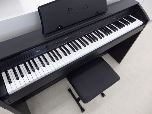 千歳市 カシオ 88鍵盤 Privia 電子ピアノ PX-760BK 2016年製 カシオ