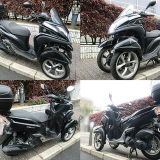 ★普通免許仕様トリシティ125ワイドトレッド！トップケース/LED/Gヒーター★東京/大田区【下取OK】